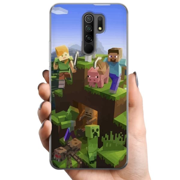 Xiaomi Redmi 9 TPU Mobilskal MineCraft