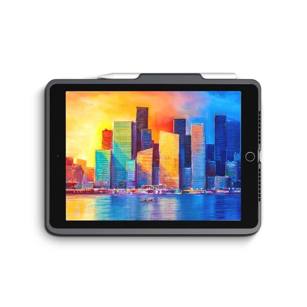 ZAGG iPad 10.2 (gen 7/8/9) Etui Tastatur Pro Keys Nordic Svart Grå