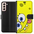 Miniatyrbild 1 av 3: Samsung Galaxy S21 Plånboksfodral SpongeBob Fyrkant