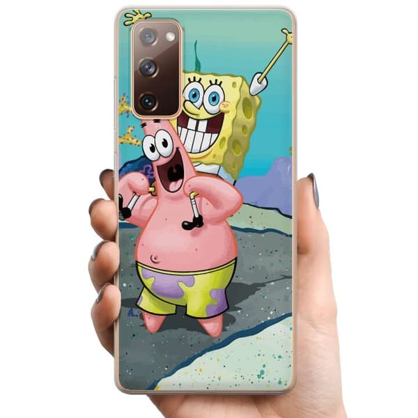 Samsung Galaxy S20 FE TPU Mobilskal SpongeBob Fyrkant