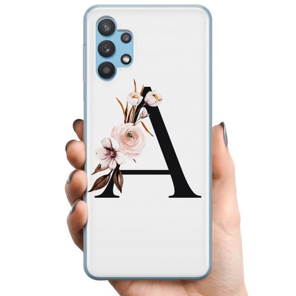 Samsung Galaxy A32 5G TPU Mobilskal Bokstäver