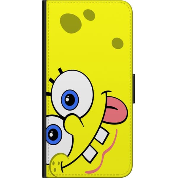 Huawei Y6 (2019) Tegnebogsetui SpongeBob Fyrkant