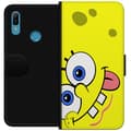 Miniatyrbillede 1 af 3: Huawei Y6 (2019) Tegnebogsetui SpongeBob Fyrkant