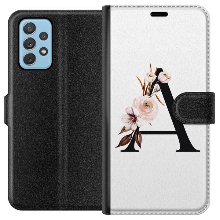 Samsung Galaxy A52 5G Plånboksfodral Bokstäver
