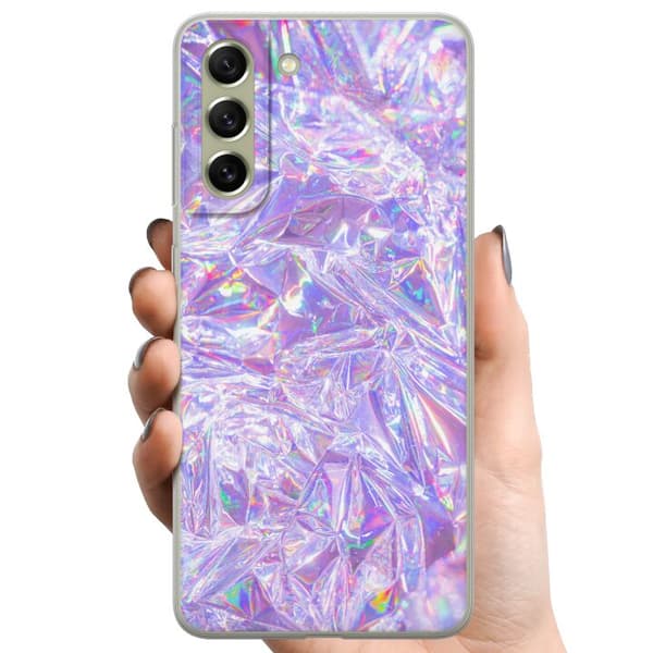Samsung Galaxy S21 FE 5G TPU Matkapuhelimen kuori Hologeeniset timantit