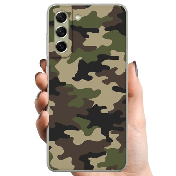 Samsung Galaxy S21 FE 5G TPU Mobildeksel Militær