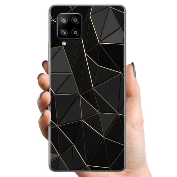 Samsung Galaxy A42 5G TPU Mobilcover Midnat