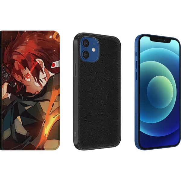 Apple iPhone 12  Plånboksfodral Demon Slayer