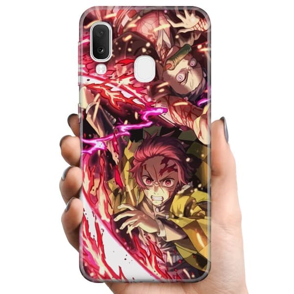 Samsung Galaxy A20e TPU Mobilskal Demon Slayer