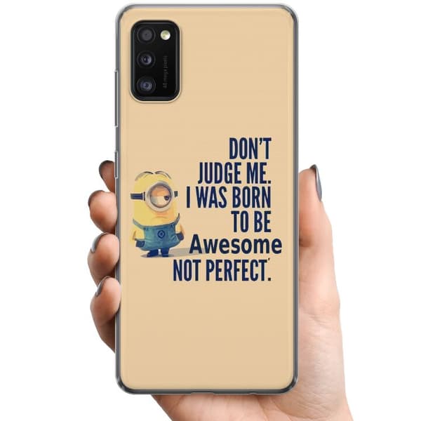 Samsung Galaxy A41 TPU Matkapuhelimen kuori Minions