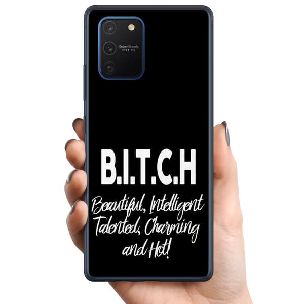 Samsung Galaxy S10 Lite TPU Mobilcover Tekst