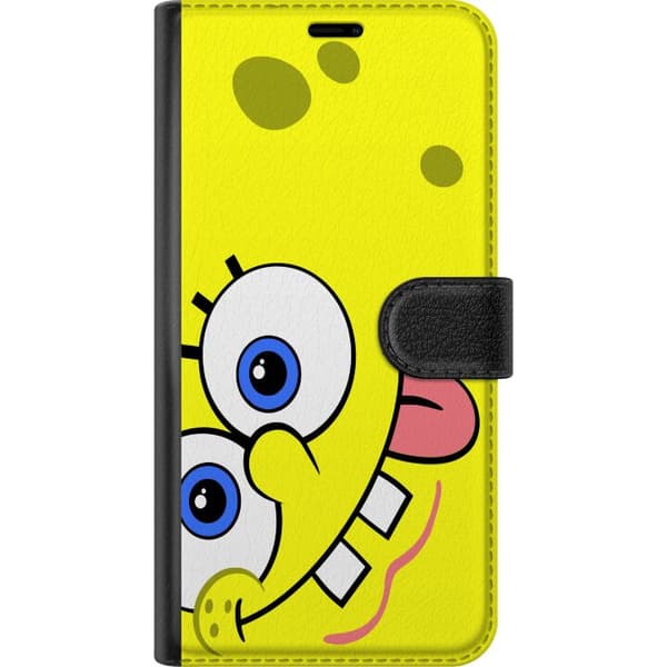 Xiaomi Redmi 9 Tegnebogsetui SpongeBob Fyrkant