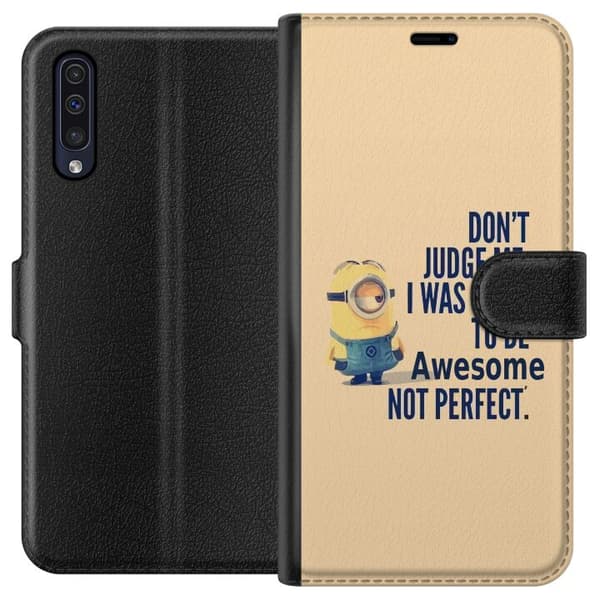 Samsung Galaxy A50 Tegnebogsetui Minions