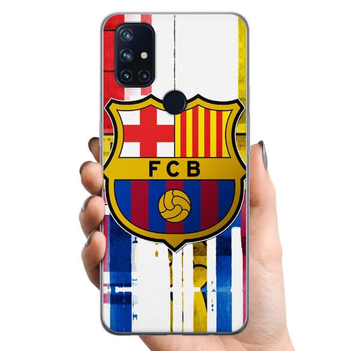 OnePlus Nord N10 5G TPU Mobilskal FC Barcelona