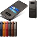 Miniatyrbild 8 av 11: Samsung Galaxy Note8 skal fodral skydd skinn kort visa mastercard