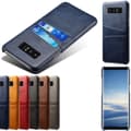 Miniatyrbild 1 av 11: Samsung Galaxy Note8 skal fodral skydd skinn kort visa mastercard