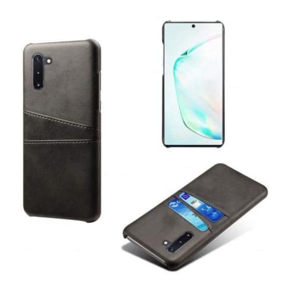 Samsung Note10 skal fodral skydd skinn kort visa mastercard