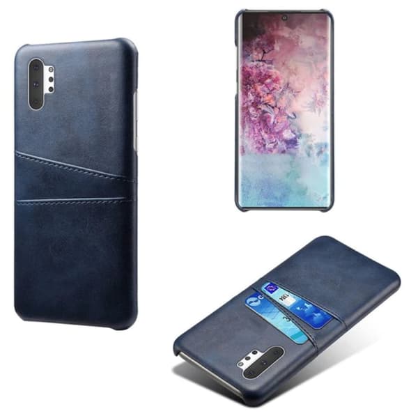 Samsung Note10 Plus skal fodral skydd skinn kort kredit visa