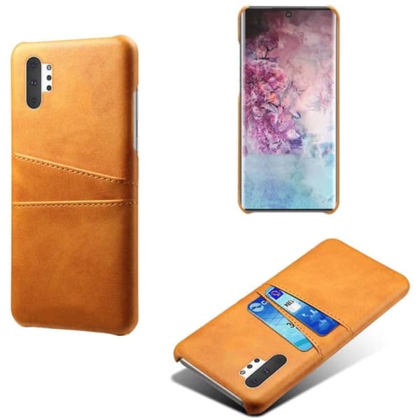 Samsung Note10 Plus skal fodral skydd skinn kort kredit visa