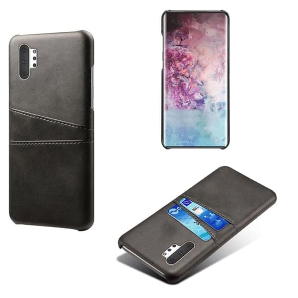 Samsung Note10 Plus skal fodral skydd skinn kort kredit visa