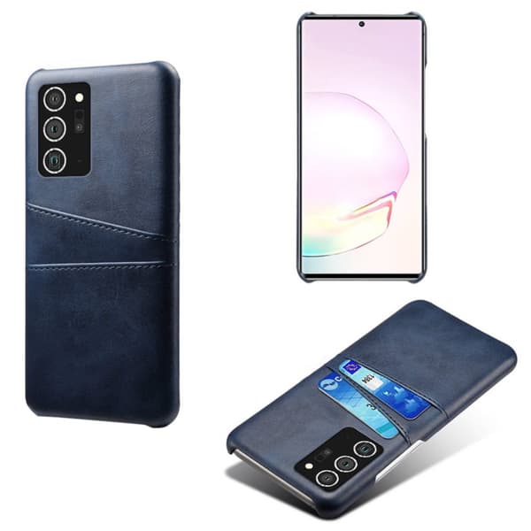 Samsung Note20 Ultra skal fodral skydd skinn kort kredit visa