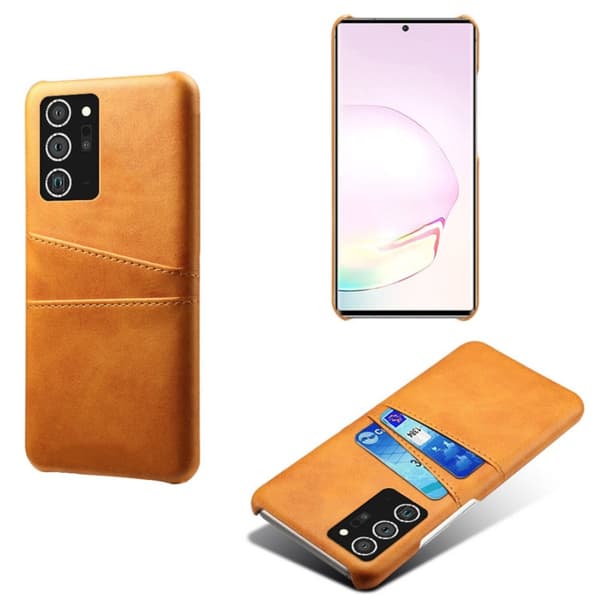 Samsung Note20 Ultra skal fodral skydd skinn kort kredit visa