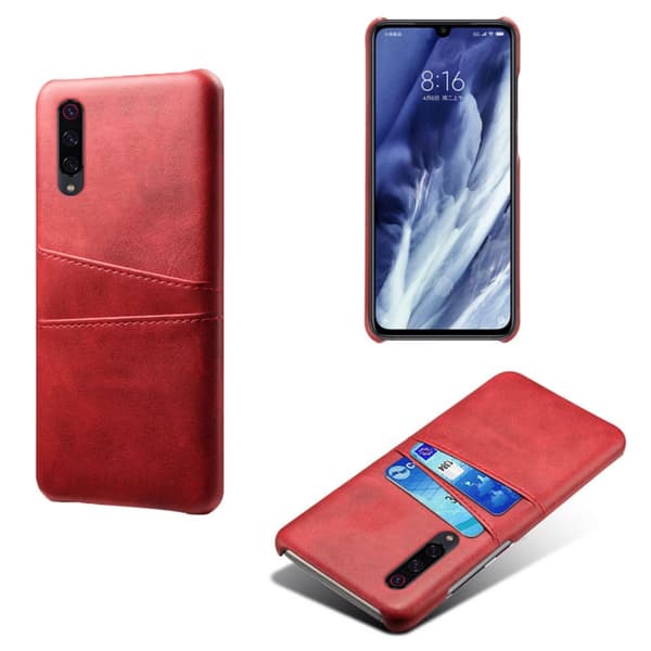 Samsung Galaxy A50 skal fodral skydd skinn kort visa amex