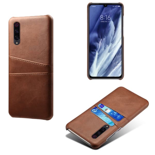 Samsung Galaxy A50 skal fodral skydd skinn kort visa amex