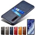 Miniatyrbild 1 av 11: Samsung Galaxy A50 skal fodral skydd skinn kort visa amex