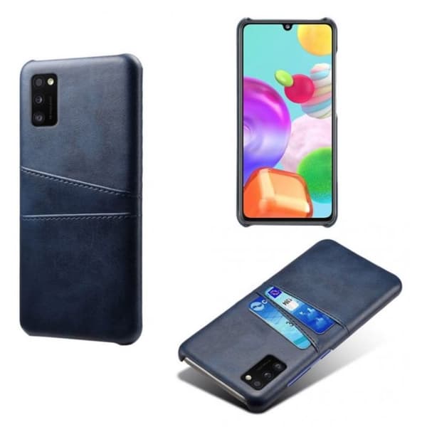 Samsung Galaxy A41 skal fodral skydd skinn kort visa amex