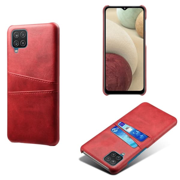Samsung Galaxy A42 skal fodral skydd skinn kort visa amex