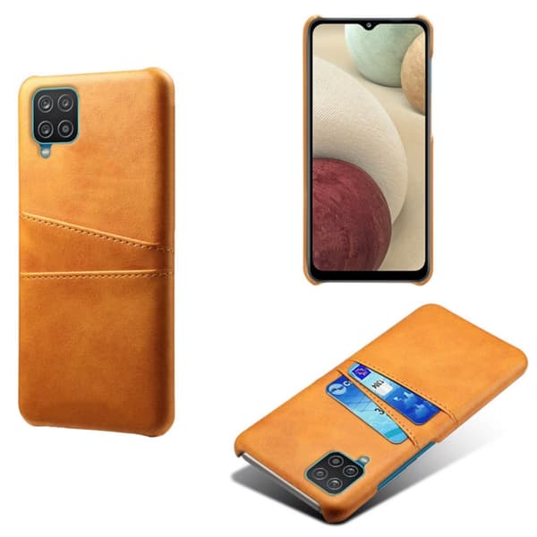 Samsung Galaxy A42 skal fodral skydd skinn kort visa amex