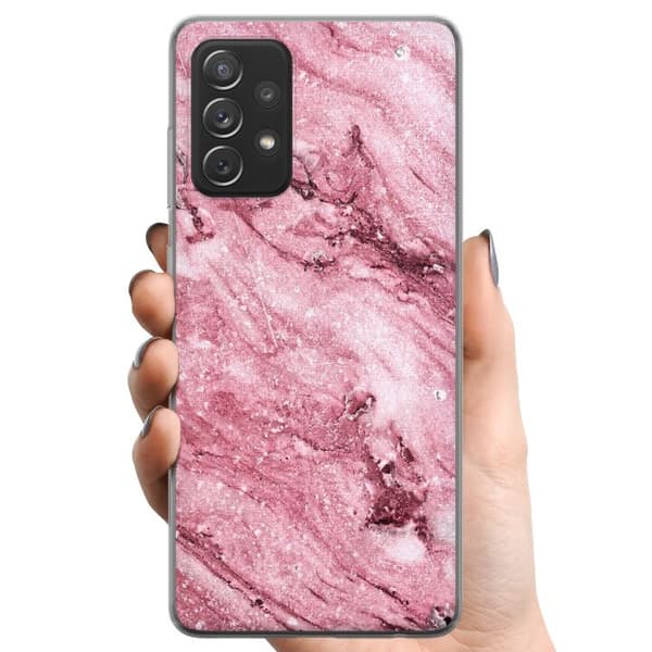 Samsung Galaxy A52 5G TPU Mobilcover Glitter Marmor