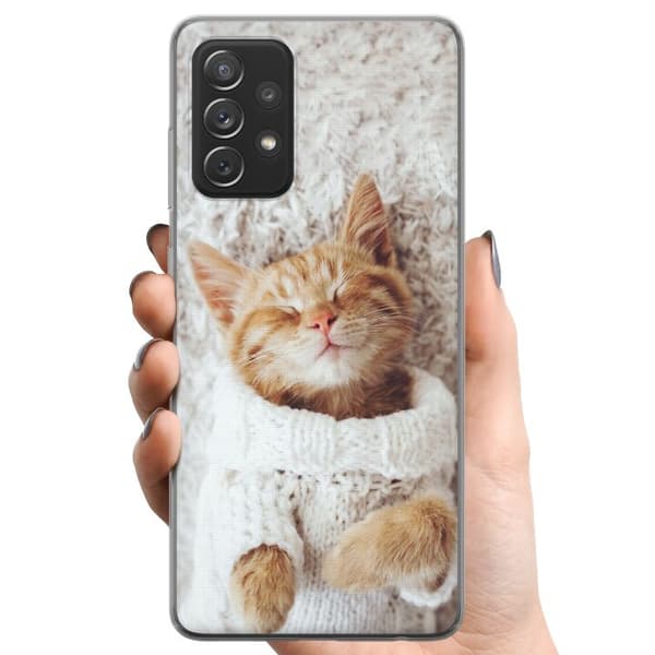 Samsung Galaxy A52 5G TPU Mobilcover Kat