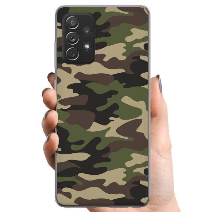 Samsung Galaxy A52 5G TPU Mobilskal Militär