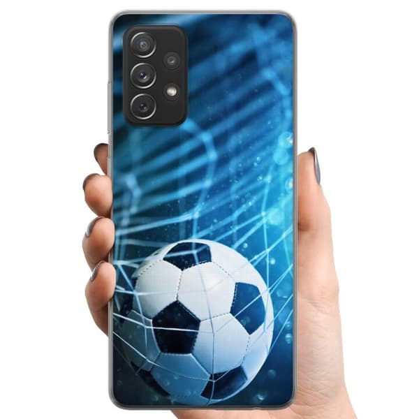 Samsung Galaxy A52 5G TPU Mobilcover Fodbold
