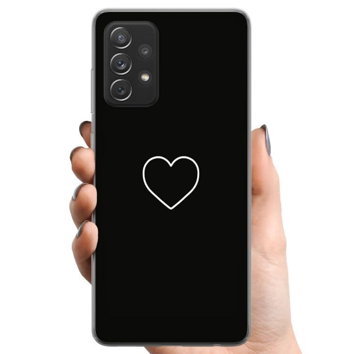 Samsung Galaxy A52 5G TPU Mobilskal Hjärta