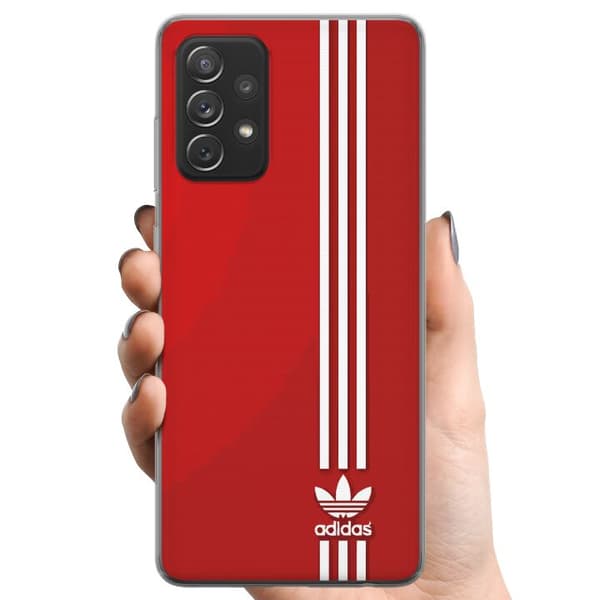 Samsung Galaxy A52 5G TPU Matkapuhelimen kuori Adidas