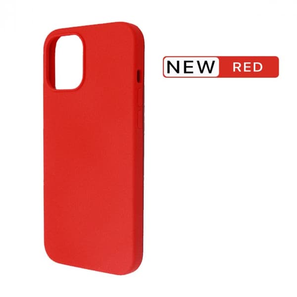 iPhone 12 Pro Max Soft Silikon Skal Hög kvalité - Röd