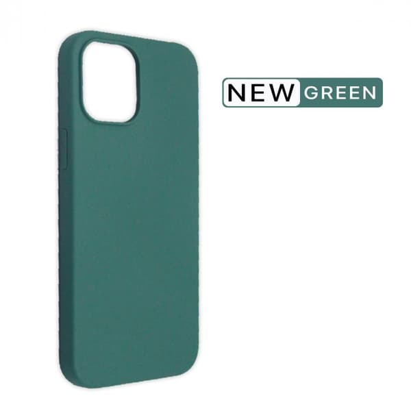iPhone 12 Pro Max Soft Silikon Skal Hög kvalité - Grön