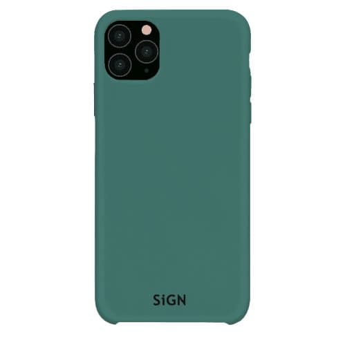 SiGN Liquid Silicone Case för iPhone 12 Pro Max - Mint
