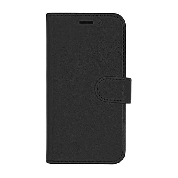 Flip Stand Läderfodral för iPhone 12/12 Pro Hög kvalité - Svart