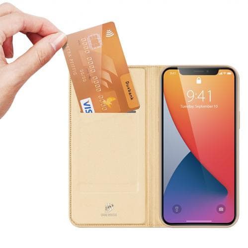 Dux Ducis Skin Pro Fodral för iPhone 12/12 Pro - Guld