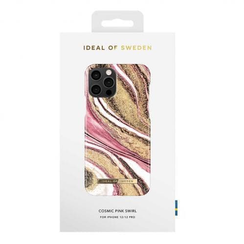 iDeal Fashion Skal för iPhone 12/12 Pro - Cosmic Pink Swirl