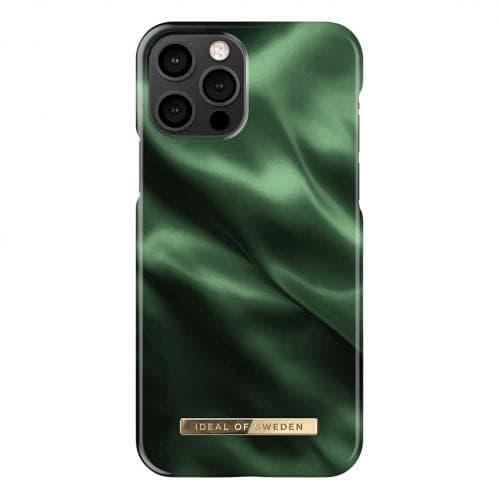 iDeal Fashion Skal för iPhone 12/12 Pro - Emerald Satin