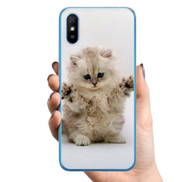 Xiaomi Redmi 9A TPU Mobilskal Katt