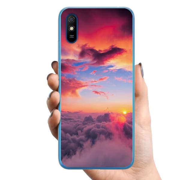 Xiaomi Redmi 9A TPU Mobilcover Sky