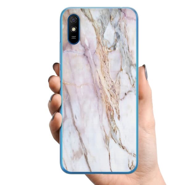 Xiaomi Redmi 9A TPU Matkapuhelimen kuori Marmori