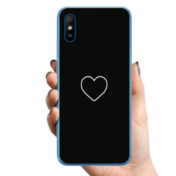 Xiaomi Redmi 9A TPU Mobildeksel Hjerte