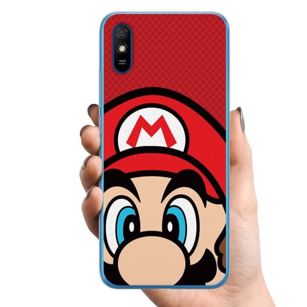 Xiaomi Redmi 9A TPU Matkapuhelimen kuori Mario